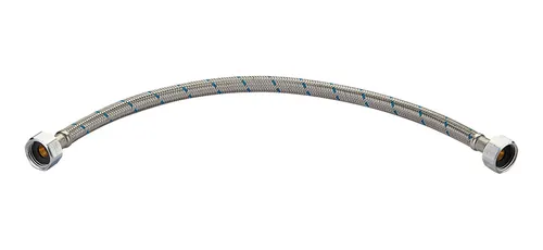 ACOPLE LAVAMANOS DE 1/2X1/2 50CM METALICO ()