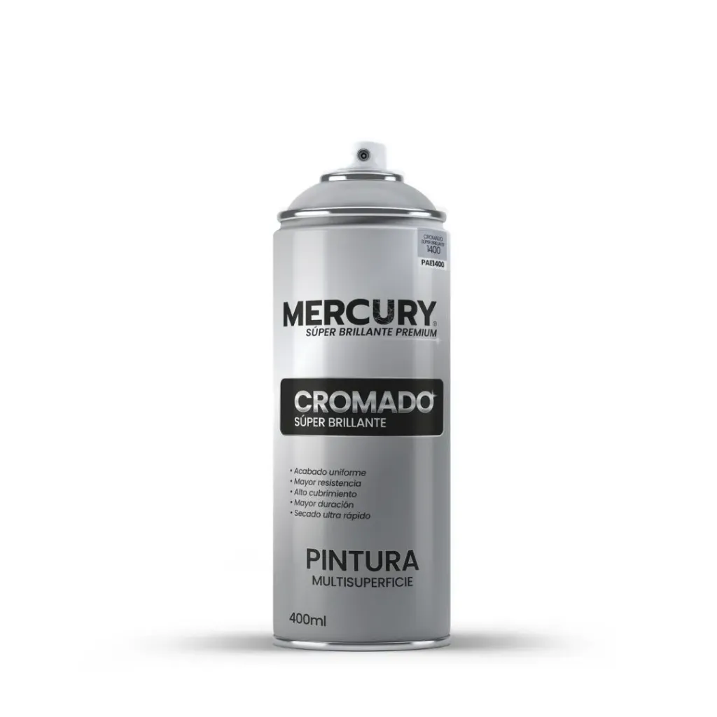 AEROSOL BRIGHT CHROME- CROMADO SUPER BRILLANTE (PAE1400)
