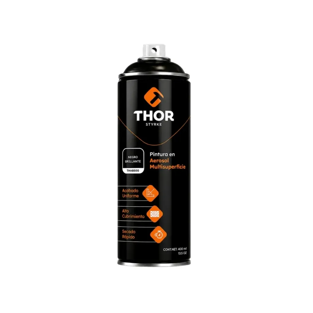 AEROSOL NEGRO BRILLANTE 39 THOR(THAE100)
