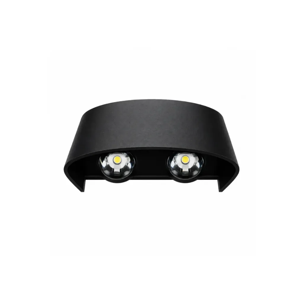 APLIQUE LED UP&DOWN 4W ABS NEGRO/3000K MERCURY (IDL162)