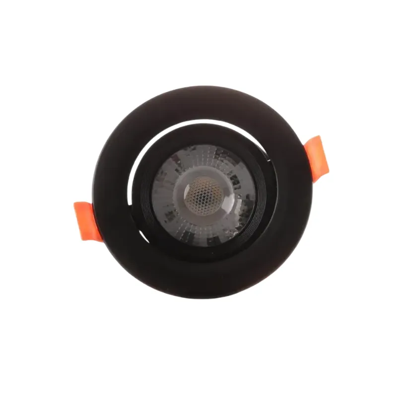 [1584] BALA LED 5W NEGRA REDONDA LUZ CALIDA (IPL95)