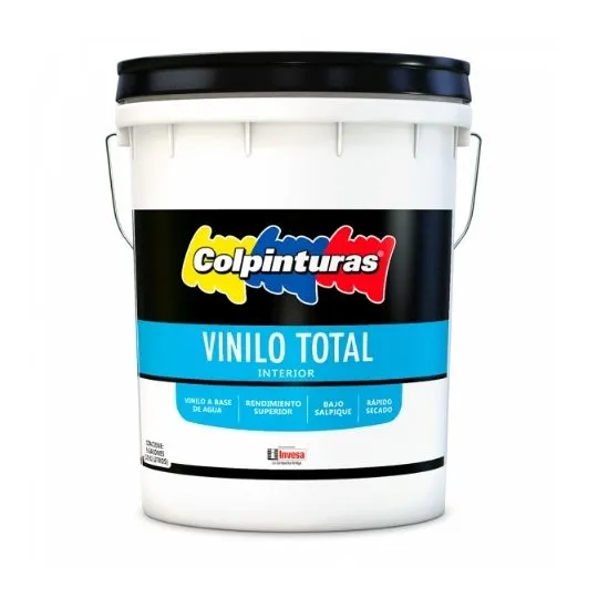 BALDE 2.5 GALONES VINILO TOTAL BLANCO COLPINTURAS (44010G68)