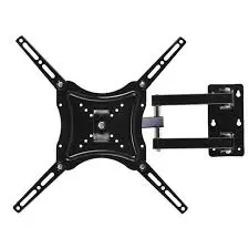 [89] BASE TV ESCUALIZABLE 14-55 DOBLE BRAZO GRUESO CAJA CAFE (DG9852)