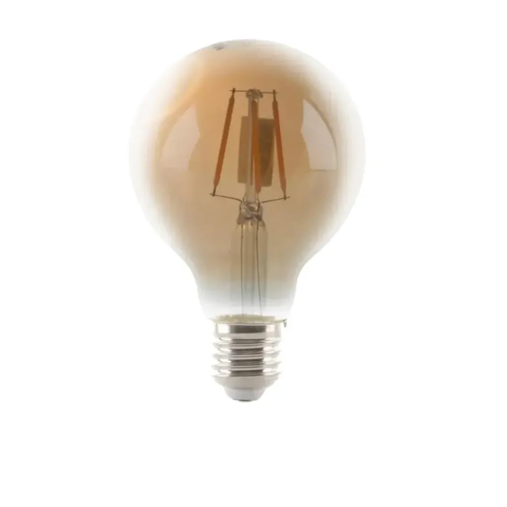 [1286] BOMBILLO LED FILAMENTO G80 GLOBO 4W 2700K 12V MERCURY (IBL25)