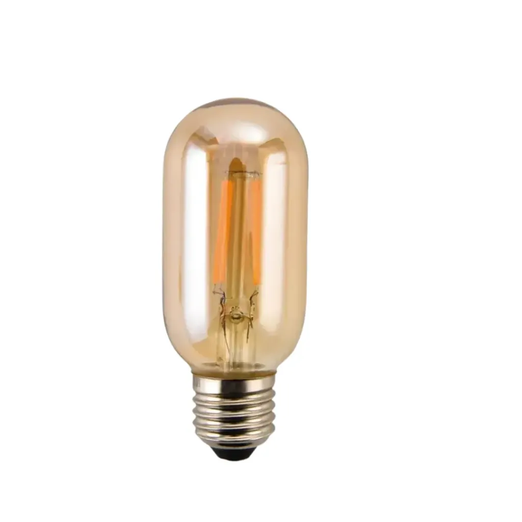 [3057] BOMBILLO LED FILAMENTO TORPEDO 4W E27 2700K (IBL96)