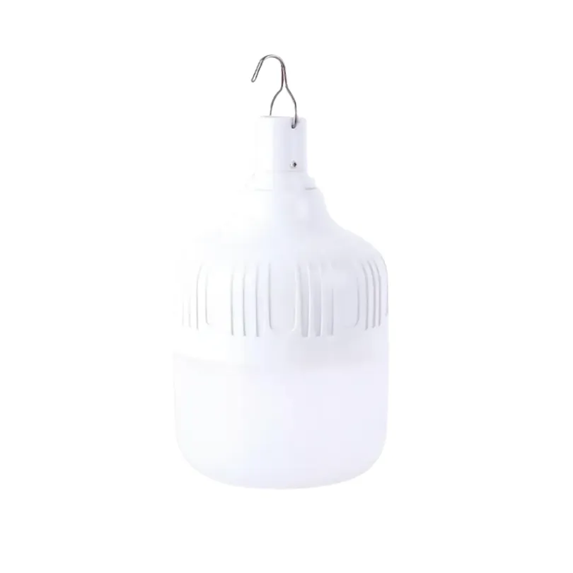 [2927] BOMBILLO LED RECARGABLE EMERGENCIA 20W 2400MAH/USB GANCHO+SWICTH (ILE18)