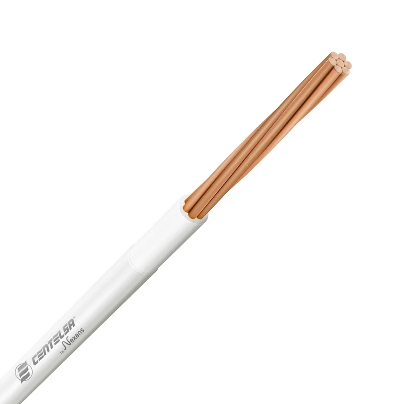 [3011] CABLE 7 HILOS #12 X METRO BLANCO CENTELSA (02THCC12B)