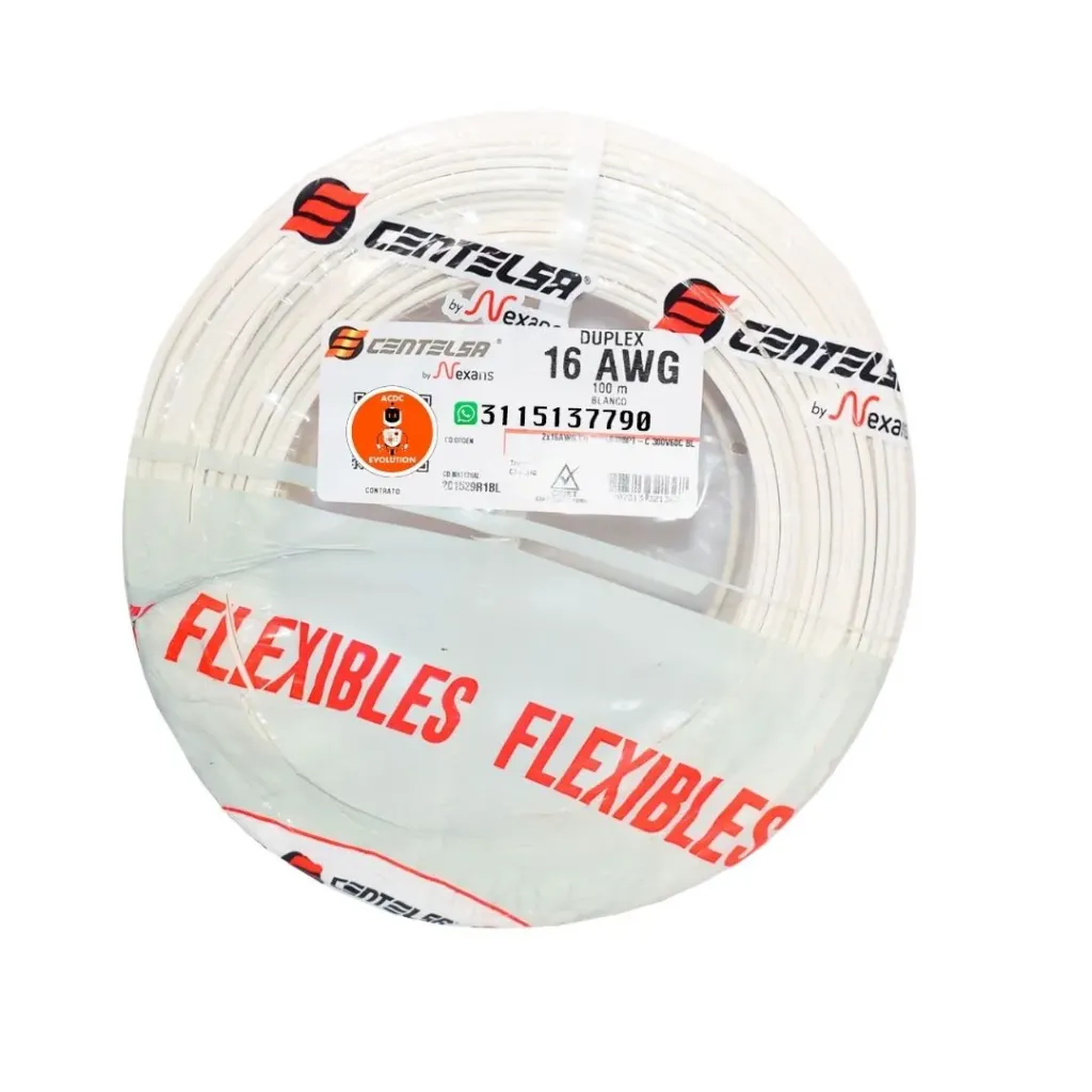 [172] CABLE DUPLEX 2X14 CENTELSA (02DPB14)