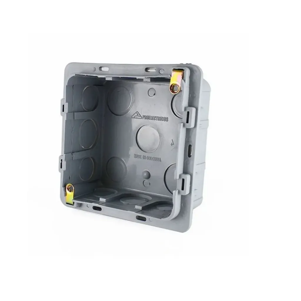 [3321] CAJA 4X4 SCH 40 GRIS PROELECTRICOS (1121E00130)