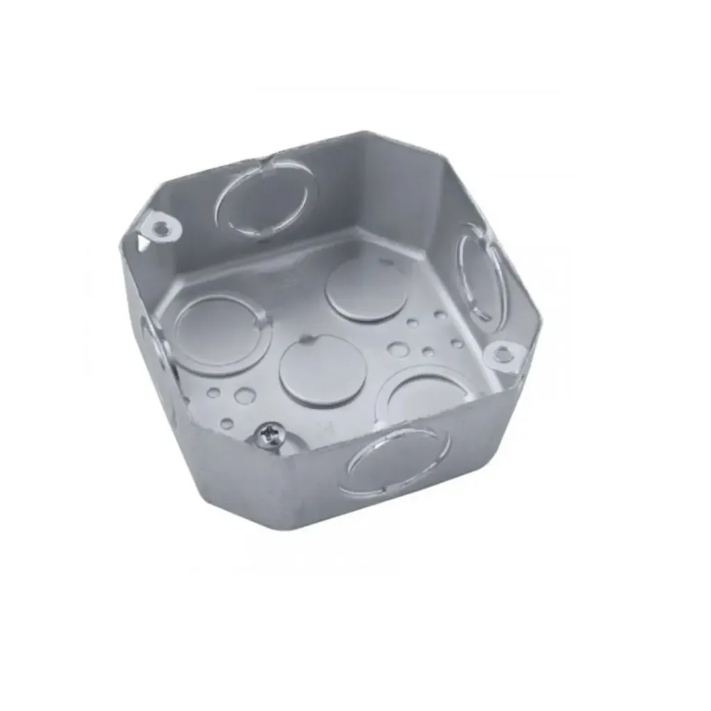 [641] CAJA OCTOGONAL ELECTRICA ZINCADA RETIE (1111E00015)
