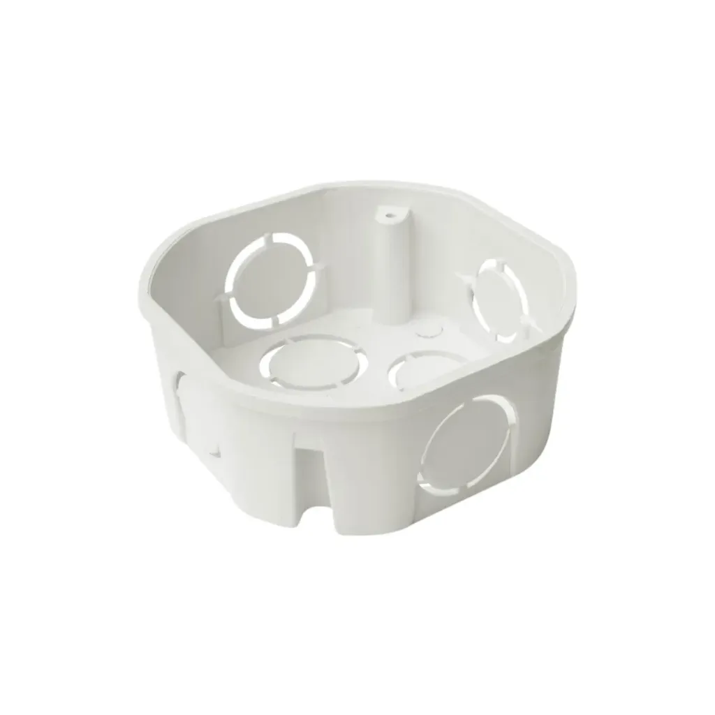 CAJA OCTOGONAL PLASTICA BLANCA APILABLE INDUMA (T1202-0062)
