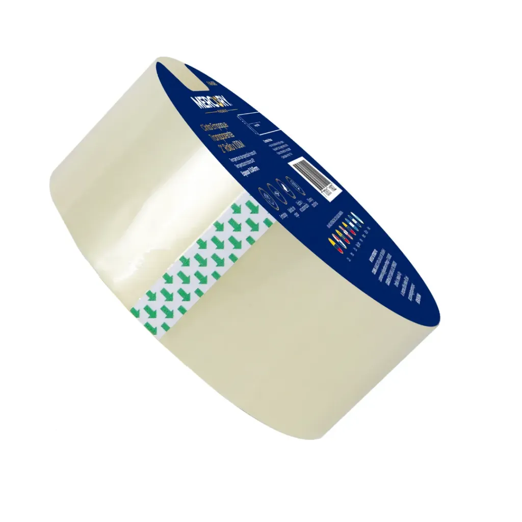 [3407] CINTA EMPAQUE TRANSPARENTE 2" ROLLOX100MTS MERCURY (FAH06)