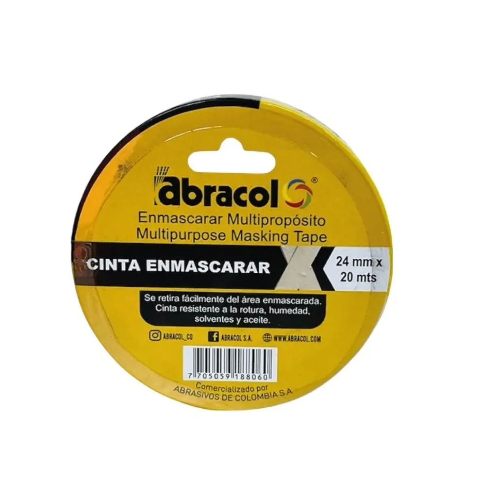 [2305] CINTA ENMASCARAR ABRACOL 1 X20MTS (CERAESM24025)