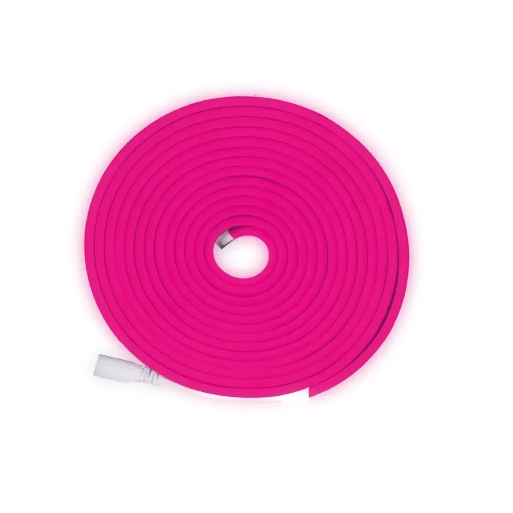 [2675] CINTA LED NEON FLEX 12V ROLLO X 5M FUCSIA (ICL111)