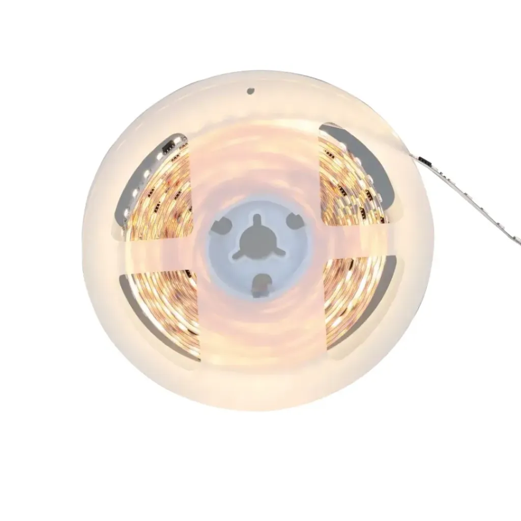 CINTA LED RUNNING 12V 3000K LUZ CALIDA 120 LED X METRO ROLLO X10 MTS (ICL183)