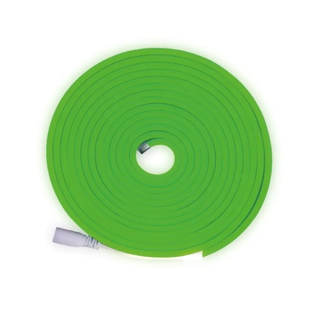 [3237] CINTA NEONFLEX LED ULTRATHIN (5*11MM) VERDE 120V/C-10CM BOLSA*5M (ICL218)