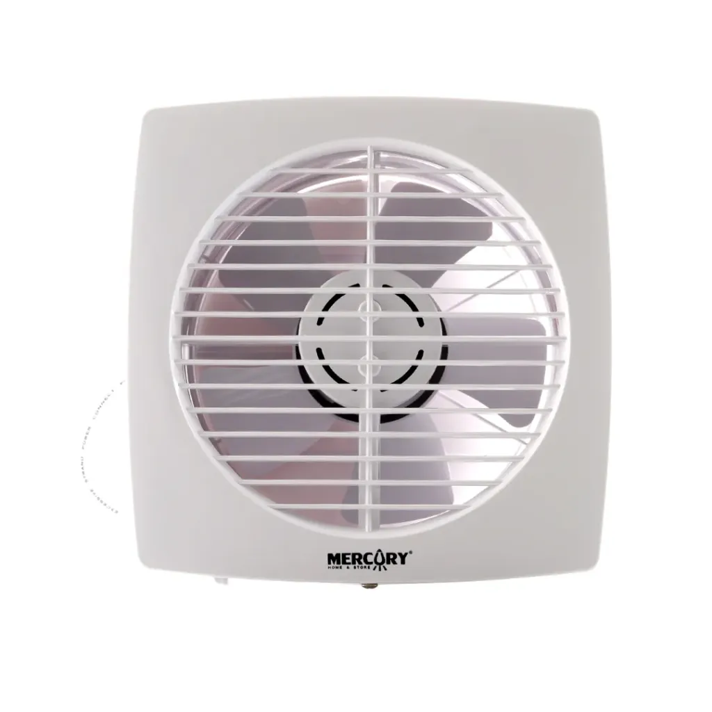 [2686] EXTRACTOR DE AIRE 6" CON REJILLA BLANCO MERCURY (EVE02)