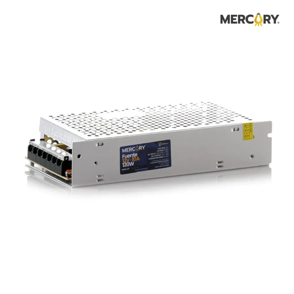[2809] FUENTE 12V 10A 120W AC INPUT 110/220V (ICL47)