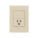 INTERRUPTOR + TOMA GOLDEN LUXURY (ETI130)