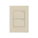 INTERRUPTOR DOBLE CONMUTABLE GOLDEN LUXURY (ETI127)