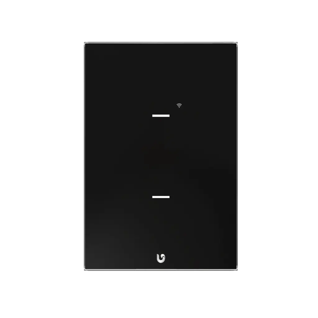 [2726] INTERRUPTOR DOBLE SMART HOME TOUCH BLACK WIFI GEN2 (TIC54)