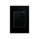 INTERRUPTOR SENCILLO CONMUTABLE BLACK LUXURY (ETI100)