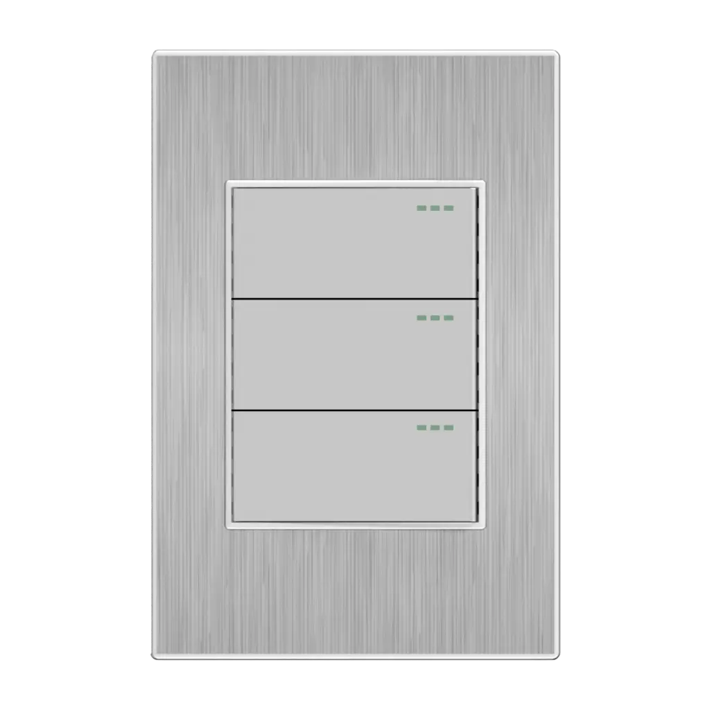 [1613] INTERRUPTOR TRIPLE CONMUTABLE MERCURY STAINLESS (ETI45)