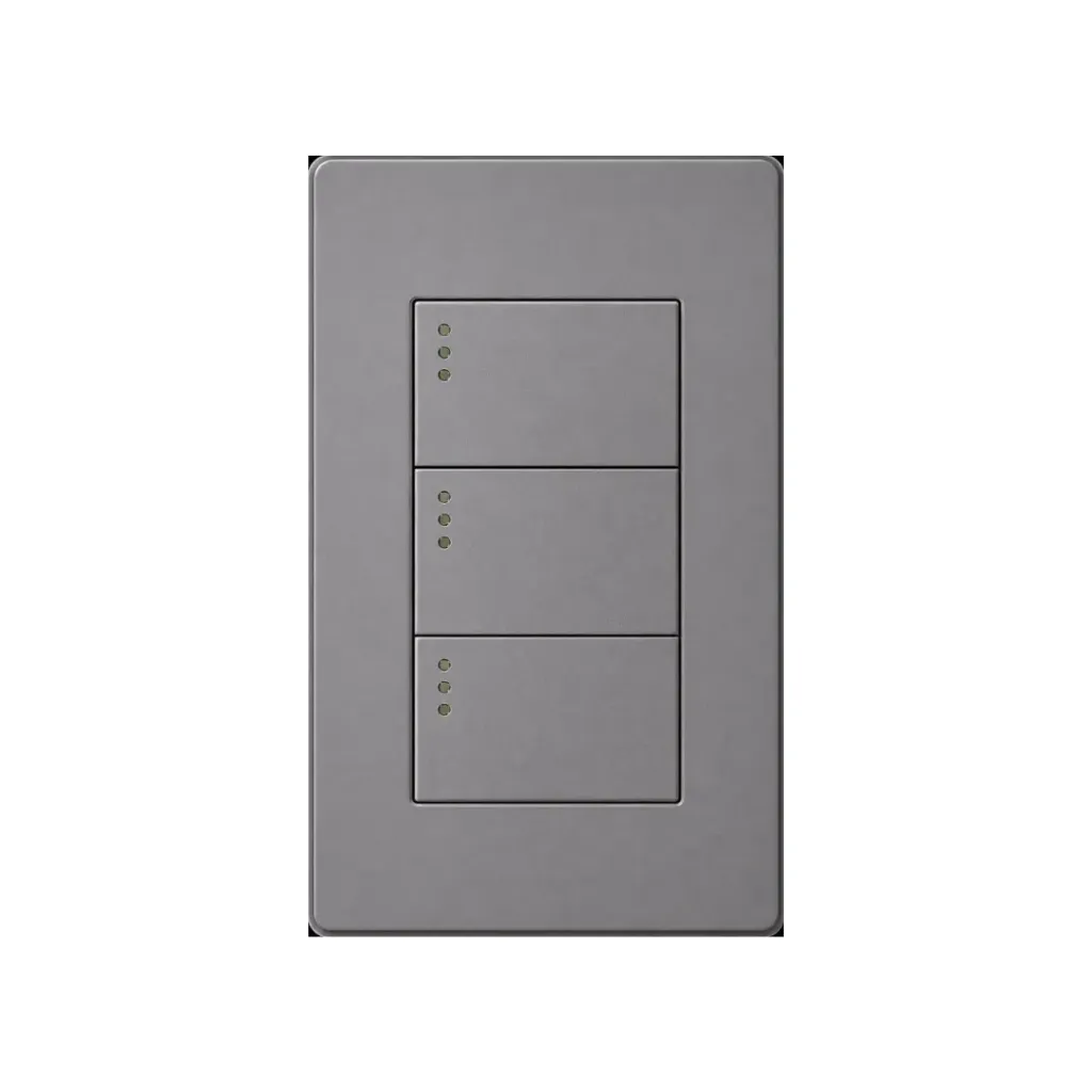 INTERRUPTOR TRIPLE SILVER MERCURY LINEA PLUS (ETI203)