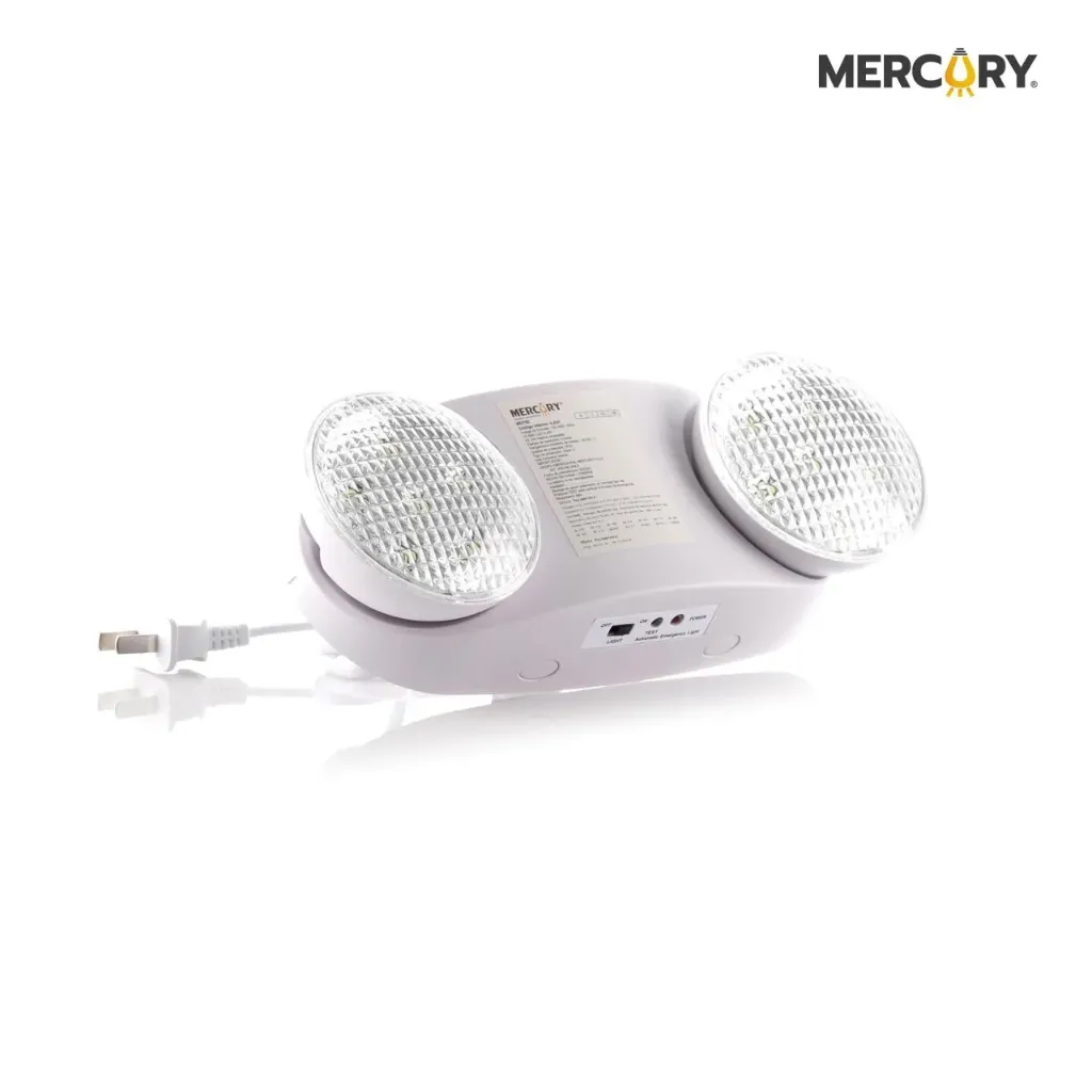 [1607] LAMPARA LED DE EMERGENCIA (5.4W) 2X2.7W BATERIA 4V 2000MAH (ILE01)