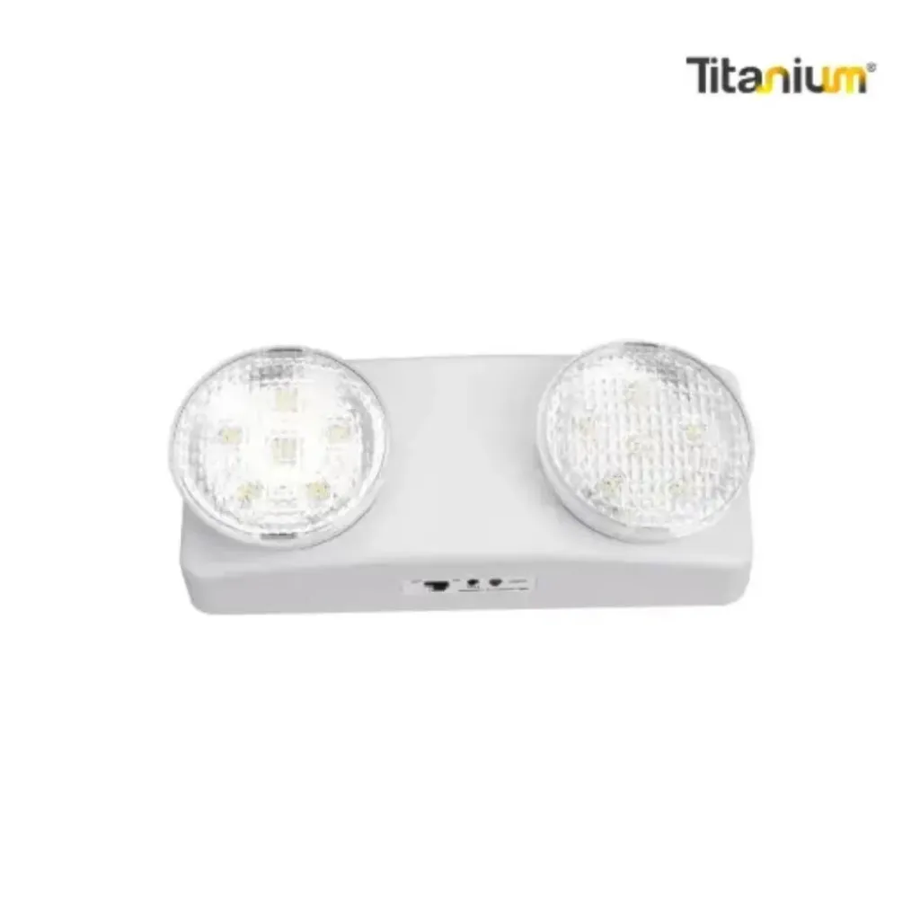 [2162] LAMPARA LED EMERGENCIA TITANIUM 2X3W (TTA50)