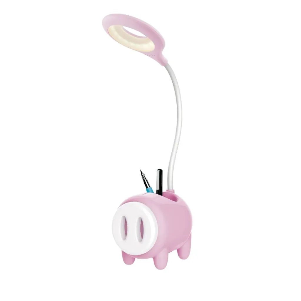 LAMPARA LED MESA KIDS ROSADO 4W 4000K RECARGABLE MOD-04 (IDL39)