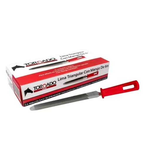 [2334] LIMA TRIANGULAR 6" PULGADAS TORNADO (5651LM0001)