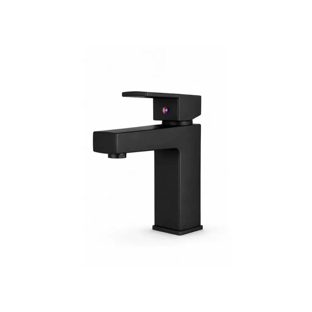[3072] LLAVE LAVAMANOS MONOCONTROL BAJA NEGRA SIRET VALQUA (VQAHLVM020)