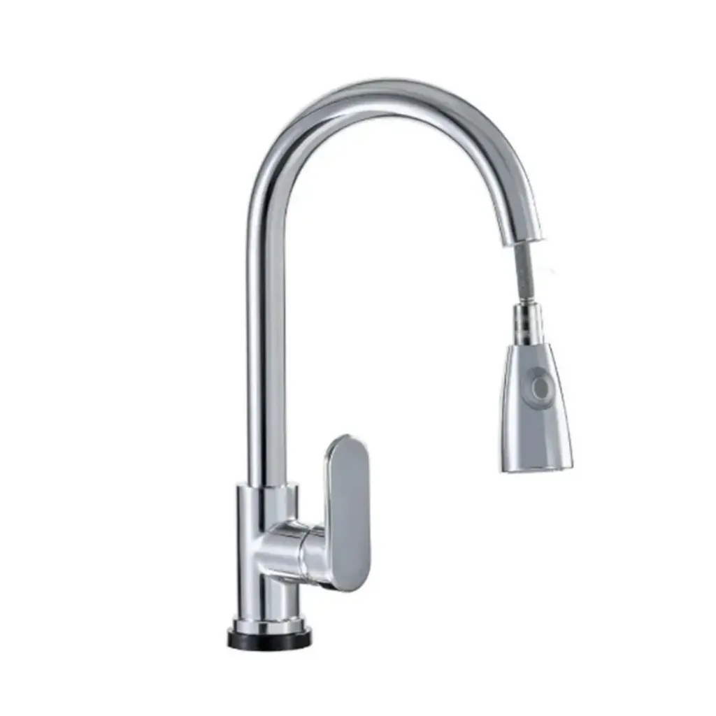 [3049] LLAVE LAVAPLATOS MONOCONTROL CROMADA FIJA METAL UNIFER (1620234)