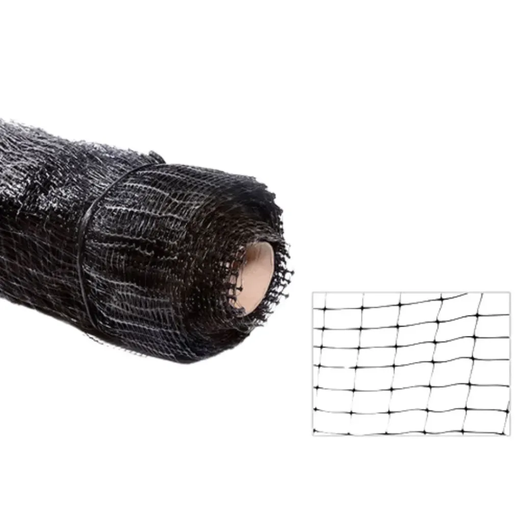 MALLA GALLINERO 1.80 X 50MTS PLASTICA NEGRA (145035)