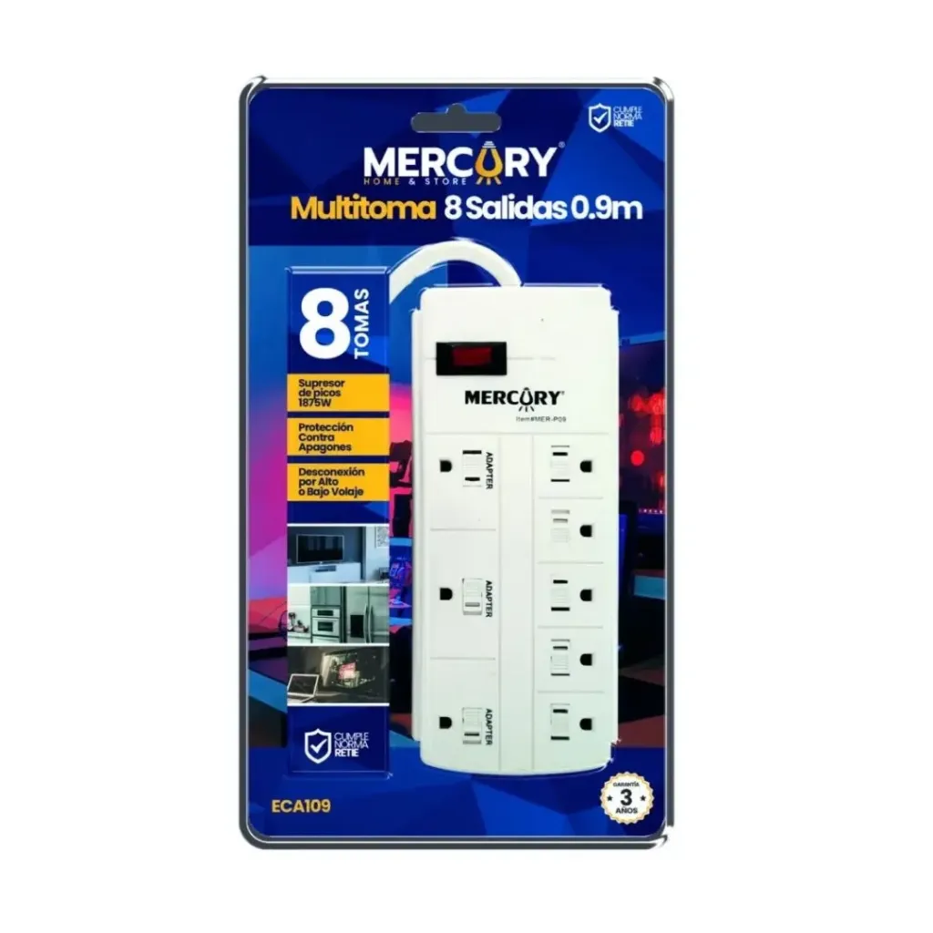 [1339] MULTITOMA MERCURY RETIE 8S 0.9M 3X14 AWG BLISTER (ECA109)