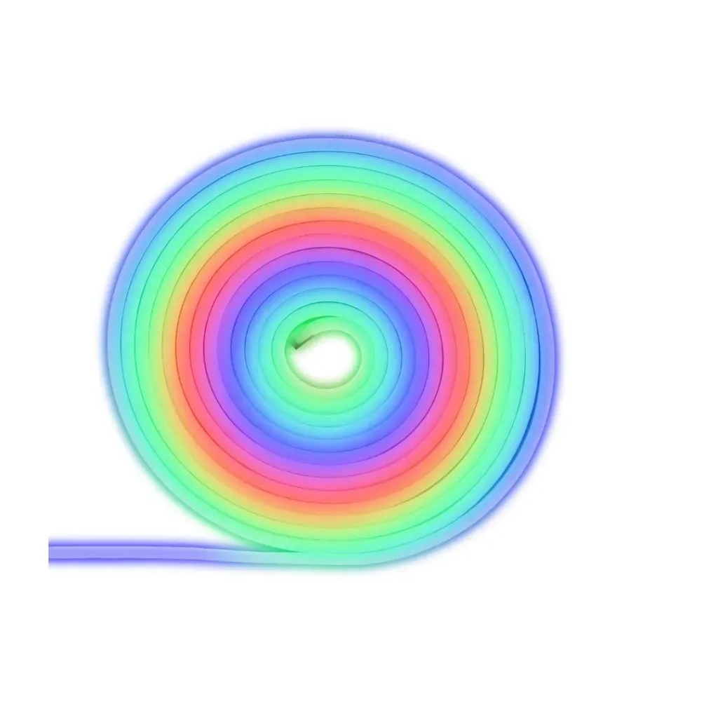 [2676] CINTA NEON DREAM WAVE 12V IP65 RGB ROLLO*5M (INCLUYE KIT CONTROLADOR + CONTROL) (ICL40)