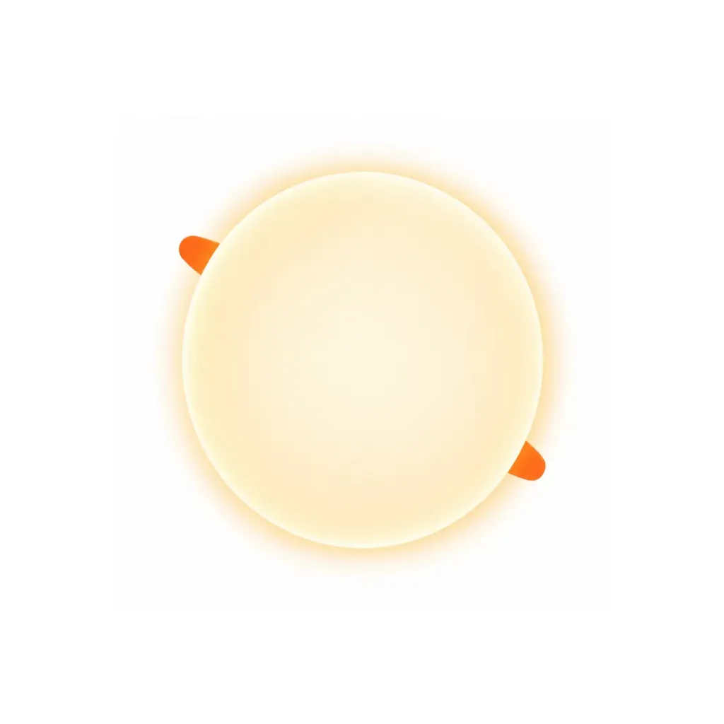 [2765] PANEL LED FRAMELESS 24W REDONDO INCRUSTAR LUZ CALIDA MERCURY (IPL117)