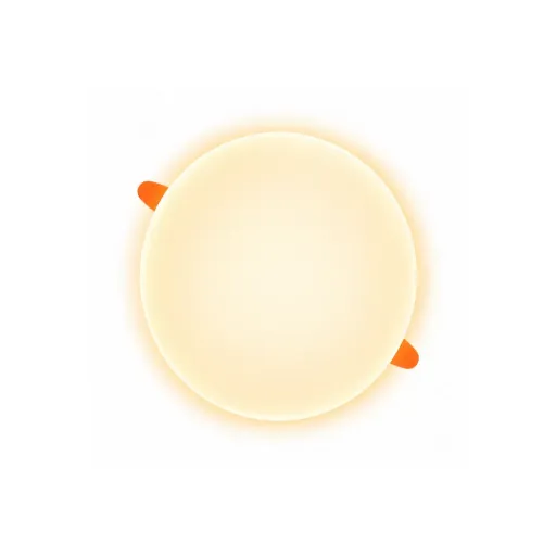 [2765] PANEL LED FRAMELESS 24W REDONDO INCRUSTAR LUZ CALIDA MERCURY (IPL117)