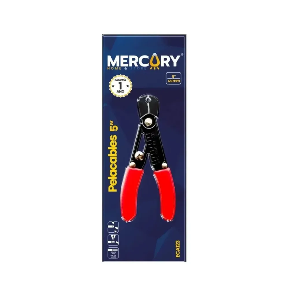 [1576] PELACABLES 5" MANGO ERGONOMICO MERCURY (ECA123)