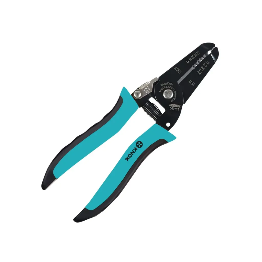 [3429] ALICATE PELACABLES 7" UNIVERSAL Ø 0,6MM -2,6MM KNOX(KALIC602)