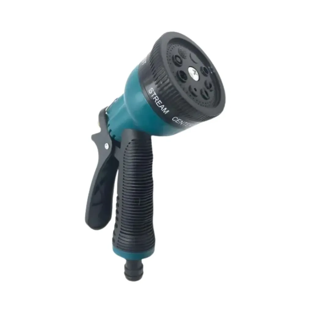 PISTOLA DE AGUA 8 CHORROS ENCAUCHETADA (2023V008)