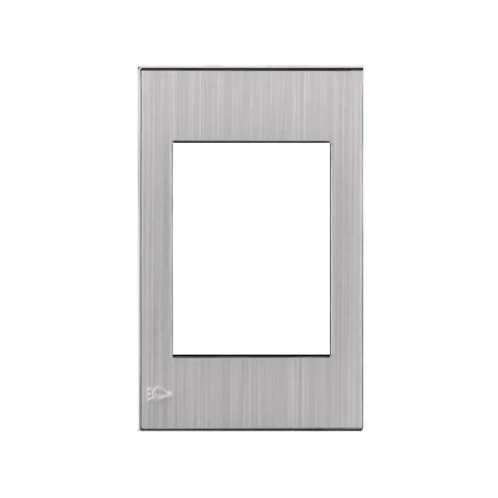 [1373] PLACA LINEA PREMIUM STAINLESS +CHROME/ACERO (ETI150)