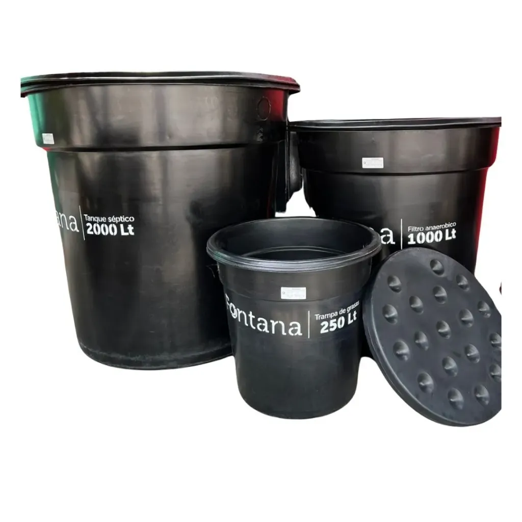 SISTEMA SEPTICO 500 NEGRO (500-500-250) (SI-SE-500-N1-N2)