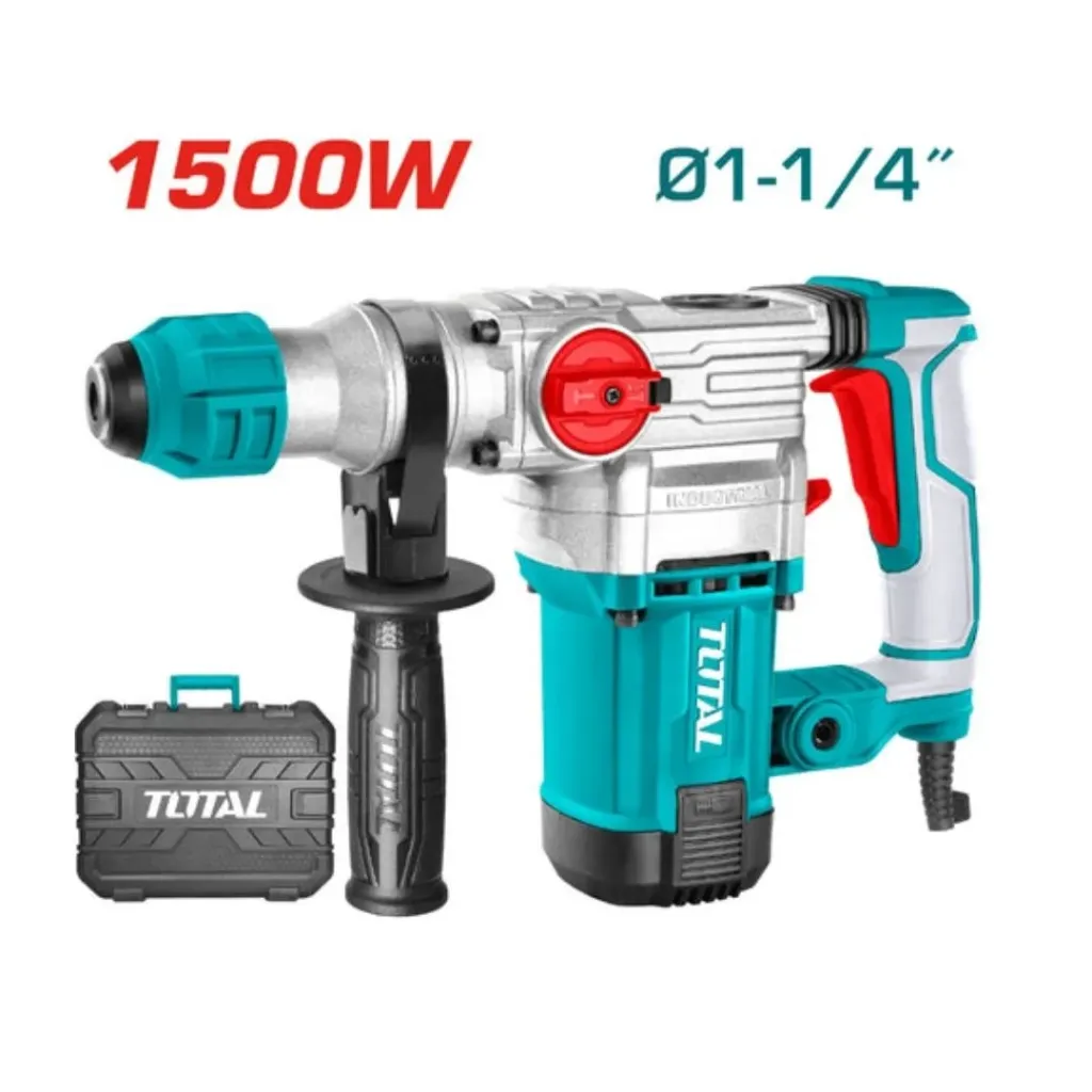 [3233] TALADRO ROTOMARTILLO SDS PLUS 1500W 5.5 JULES INDUSTRIAL TOTAL (UTH1153256)