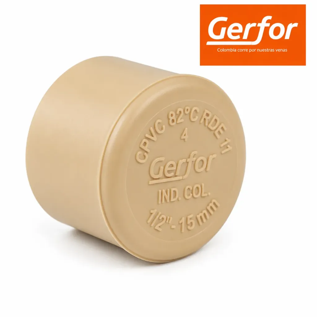 TAPON LISO CPVC 1/2 GERFOR (100791)