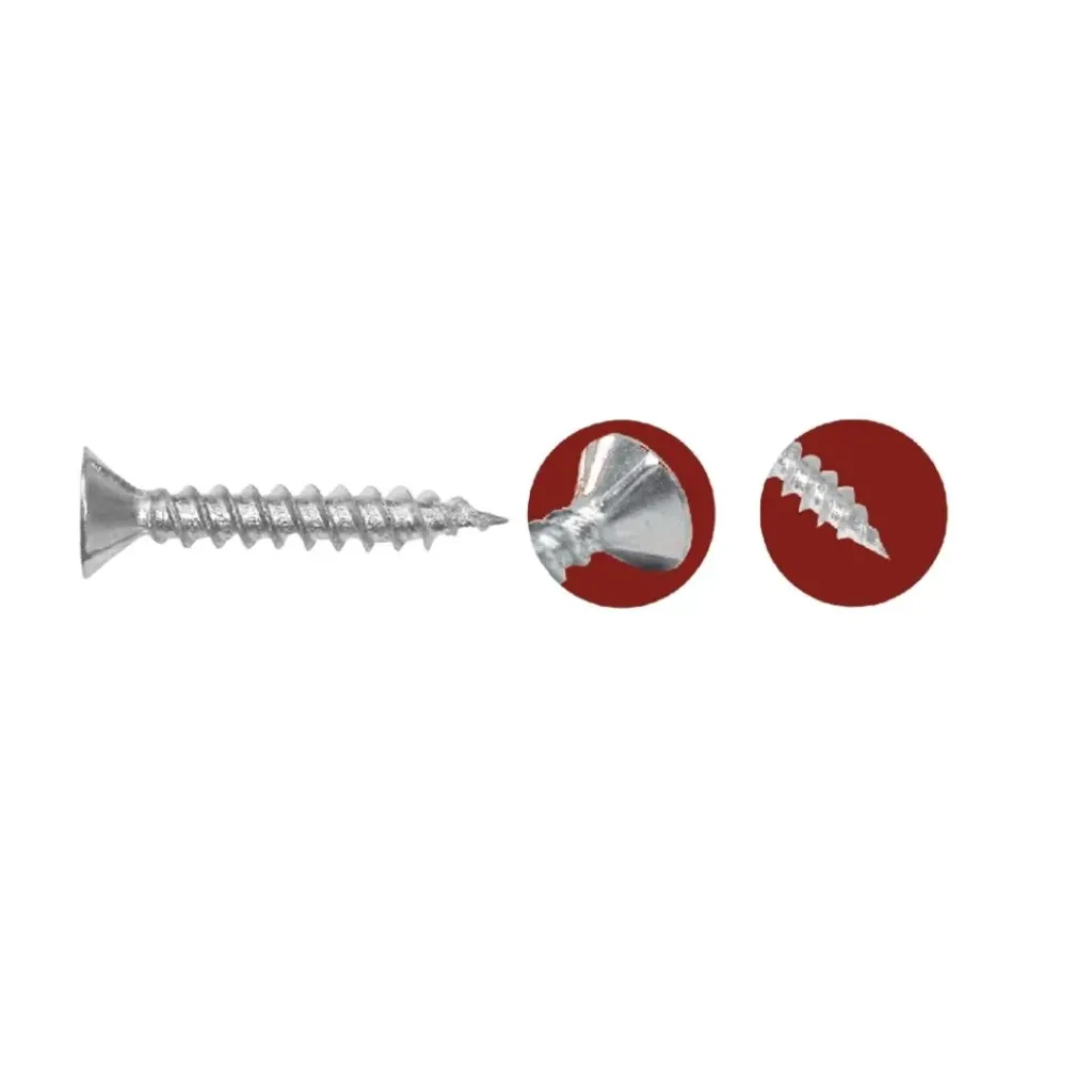 [2766] TORNILLO AUTOAVELLANANTE PUNTA AGUDA NERVAD 6X7/8 PLEGADIZA X 500UND (5220F16078)