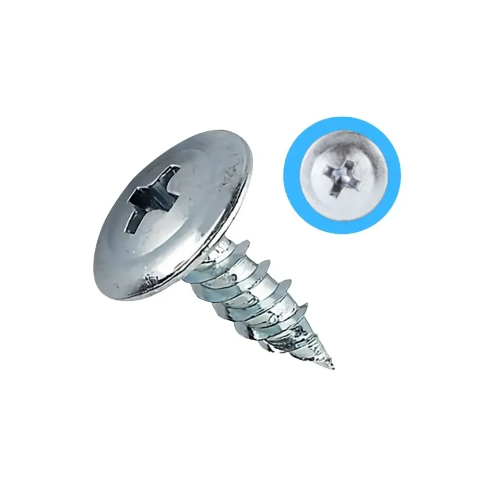 [1728] TORNILLO CABEZA EXTRAPLANA PUNTA AGUDA 8X1/2 MULTIFUNCIONAL X UND (5255G81201)