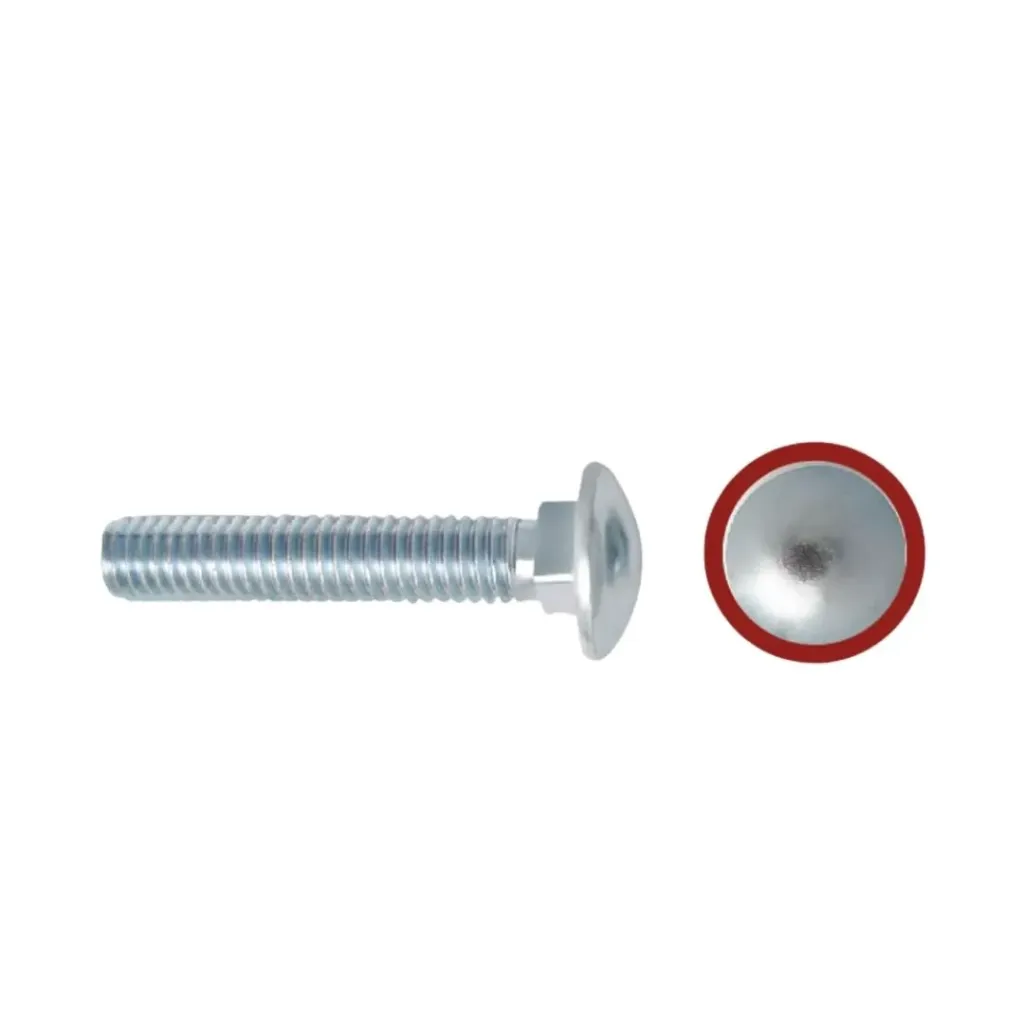 [2913] TORNILLO CARRIAGE GALVANIZADO 3/8X2 1/2 ROSCA COMPLETA (5255C38005)