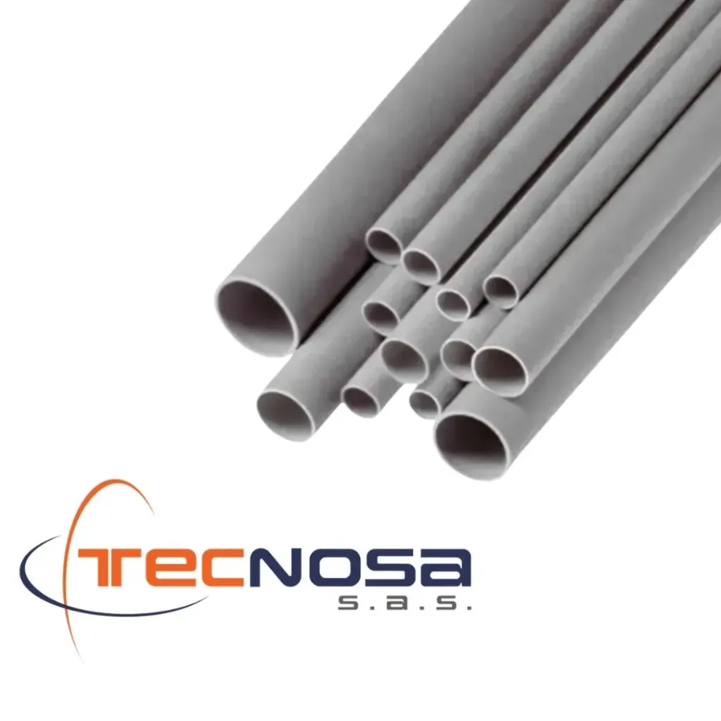 [1465] TUBO CONDUIT GRIS SCH40 1 TECNOSA (11410644)